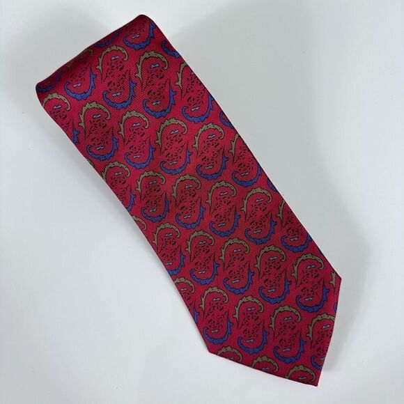 Dior‎ Multicolor Silk Tie Made in France - Picture 1 of 6